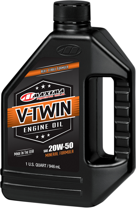 V-Twin Oil - 20W-50 - 1 U.S. quart