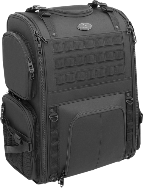 S3500 Tactical Sissy Bar Bag - Black
