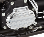 Transmission Side Cover - Cable - Chrome - Big Twin