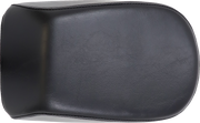 Bare Bones Pillion Pad - Smooth - Black - FL/FX '18-'23