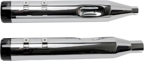 4-1/2" MK45 Performance Mufflers - Black Thruster