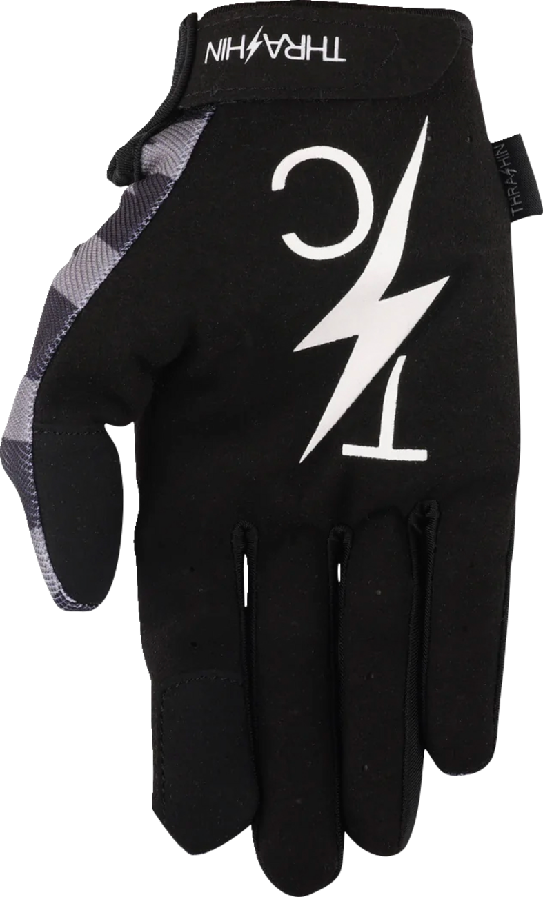 Stars & Bolts Stealth Gloves - Black/Gray - Large