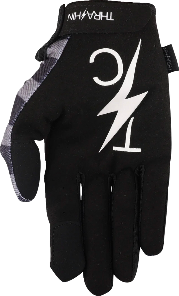 Stars & Bolts Stealth Gloves - Black/Gray - Large