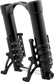 Fork Legs - 49 mm - Black Anodized - For Custom Radial Mount Brake Caliper