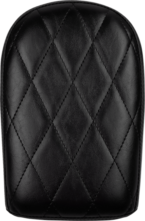 Bare Bones Pillion Pad - Diamond Stitch - FLT/FLH &