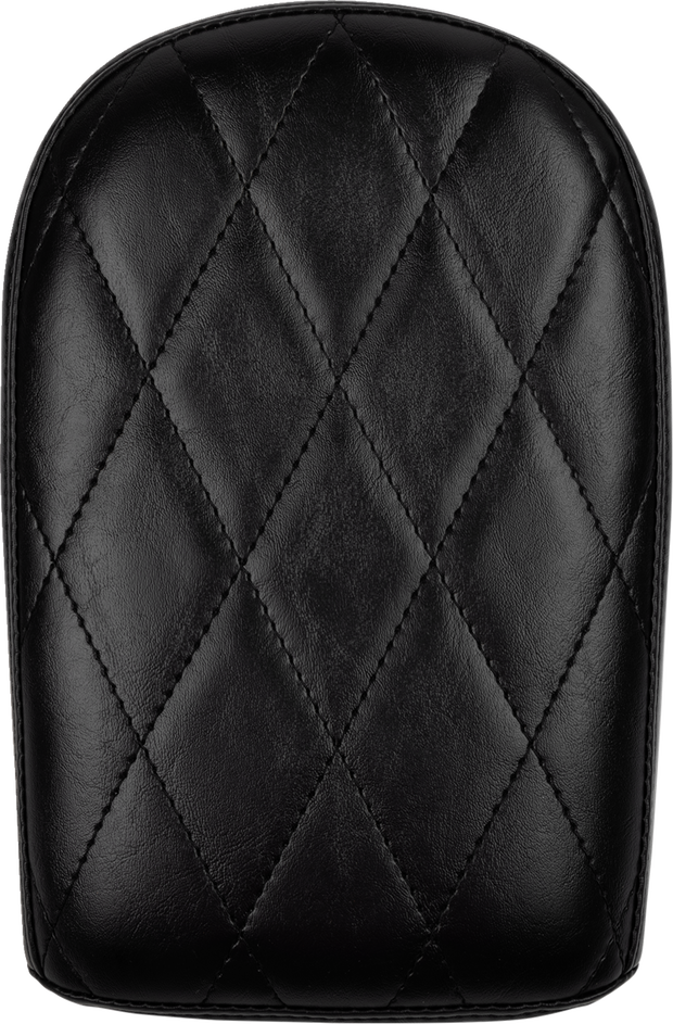 Bare Bones Pillion Pad - Diamond Stitch - FLT/FLH &