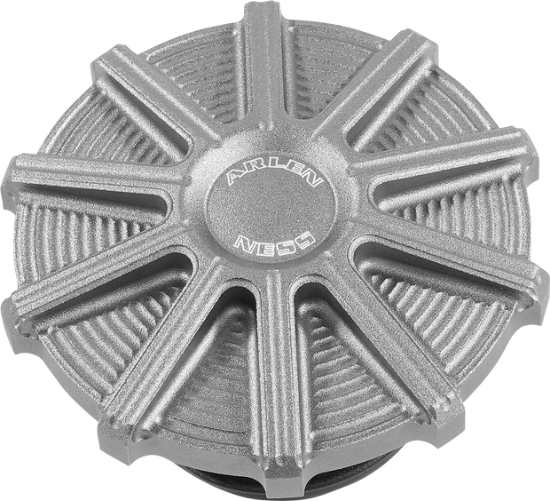 Vented Gas Cap - 10 Gauge - Titanium