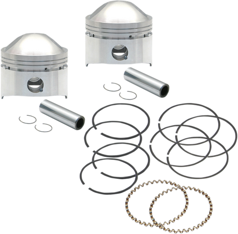 Piston Kit - High Compression - 80" Stock Motor - Standard