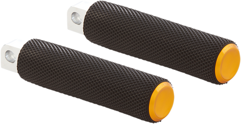 Footpegs - Knurled - Gold