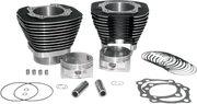 97" Big Bore Cylinder Kit - Wrinkle Black - Twin Cam