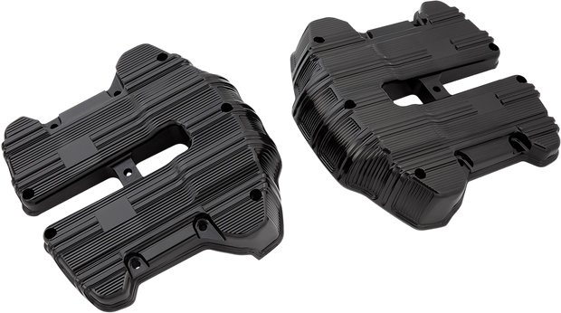 Rocker Box Covers - 10 Gauge - Black