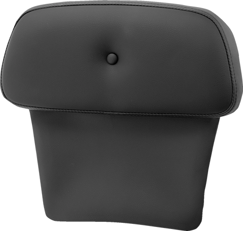 Chopped Tour Pak Backrest Pad - RoadSofa™ PT - Black w/ Pillowtop - FLT/FLH &