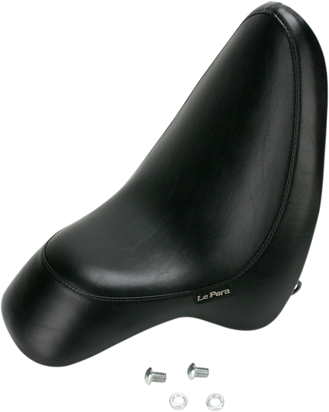 Silhouette Solo Seat - Smooth/Bullet - Black - Softail &
