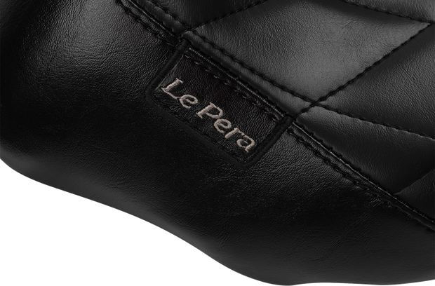 Bare Bones Solo Seat - Diamond Stitch - FLH/FLT &