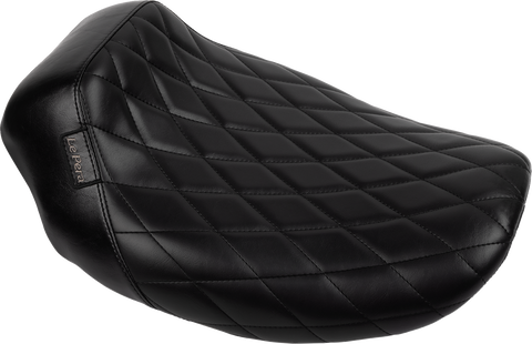 Bare Bones Solo Seat - Diamond Stitch - FLH/FLT &