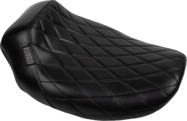 Bare Bones Solo Seat - Diamond Stitch - FLH/FLT &