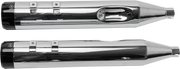 4-1/2" MK45 Performance Mufflers - Chrome with Black Thruster