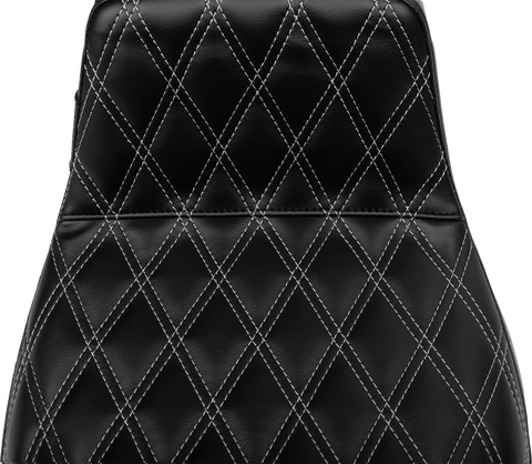 Tailwhip Daddy Long Legs Seat - Gray Double Diamond Stitch - FLH/FLT &