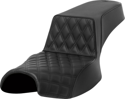 Step-Up Seat - Front Lattice Stitch - Extended Reach - Challenger &