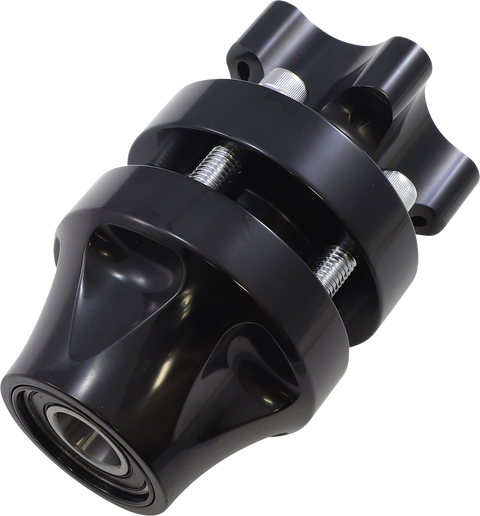 Hub - Cartridge - Front/Single Disc - Black - &