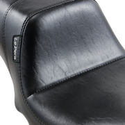 Daytona 2-Up Seat - Without Backrest - Smooth - Black - Dyna '06-'17
