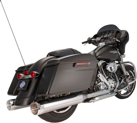 4-1/2" MK45 Performance Mufflers - Chrome with Chrome Thruster