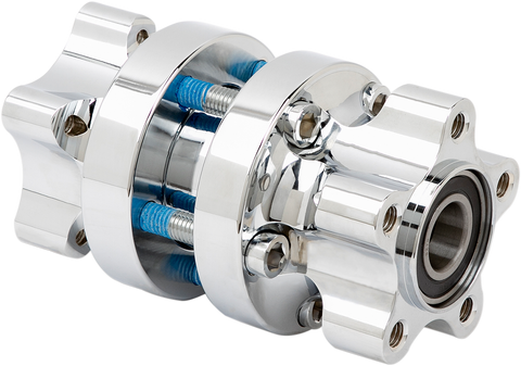Hub - Cartridge - Rear/Single Disc - Chrome - &