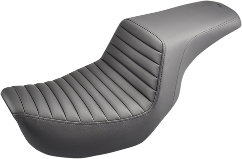 Step-Up Seat - Front Tuck-n-Roll - Black - Dyna