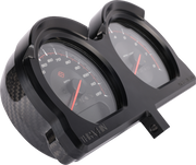 Gauge Relocation Kit - Black