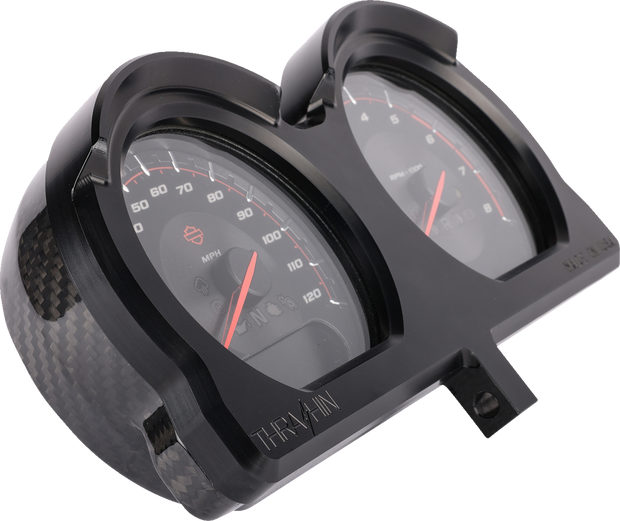 Gauge Relocation Kit - Black