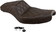 Step-Up Seat - Full Lattice Stitch - Brown - XL