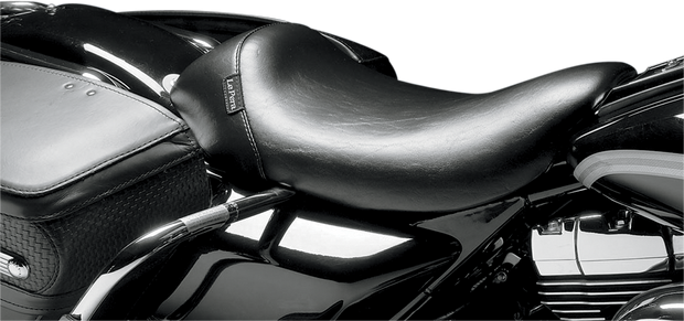 Bare Bones Solo Seat - Smooth - Black - FLHR &