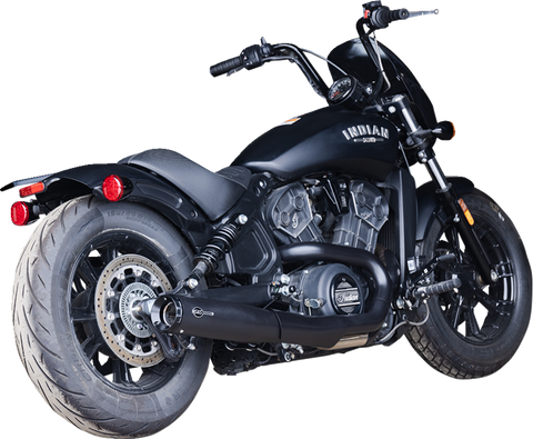 2-into-1 Grand National Exhaust System - Black - 50-State