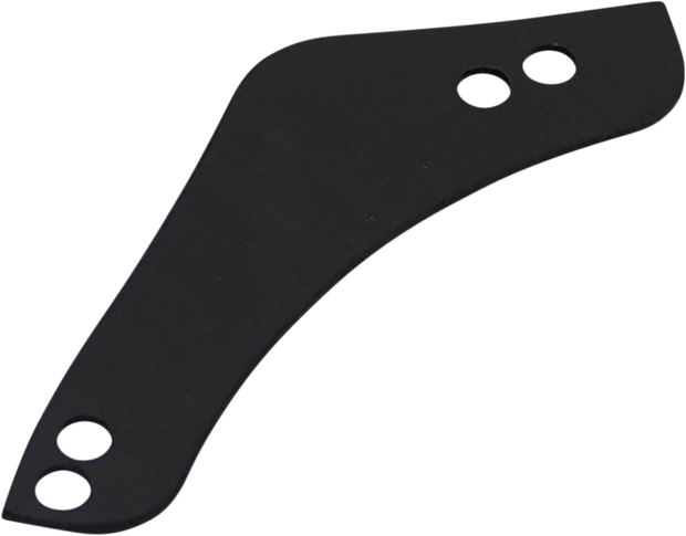 Replacement Breather Bolt Cover Plate - Inverted/Method/Clear Tear/Sidekick - Left - Black