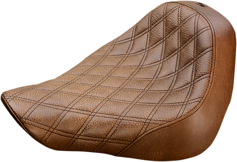 Renegade Solo Seat - Lattice Stitched - Brown - FL/FX &