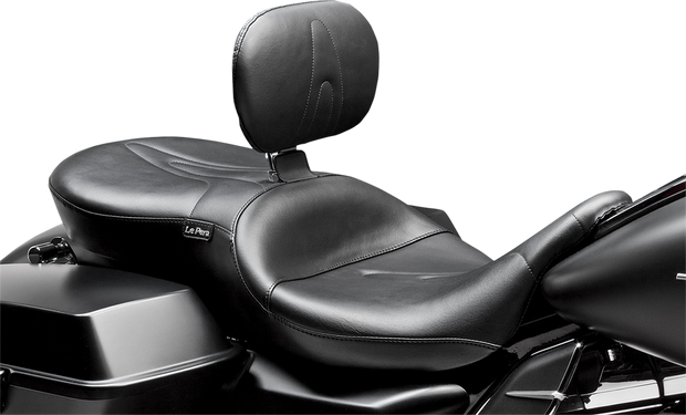RT66 Seat - With Backrest - Stitched - Black - FL &