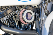 Air Stinger Stealth Air Cleaner Kit - Black Chrome Ring
