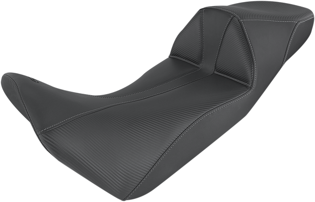 Adventure Tour Seat - One-Piece - Low - Stitched - Black - Africa Twin