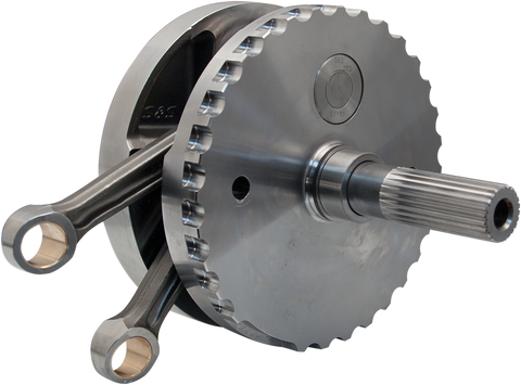 Flywheel Assembly - 4-3/8" - with Sprocket Bearing Race - 96"/103"/110" Twin Cam "A" &