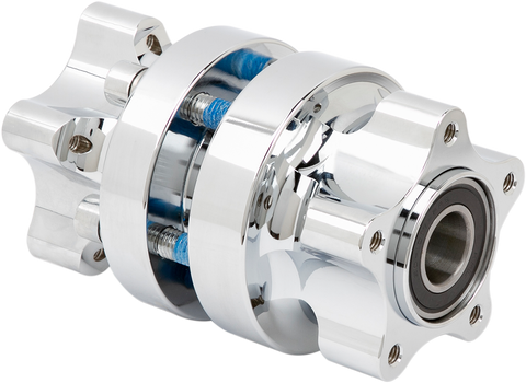 Hub - Cartridge - Front/Dual Disc - Chrome - &