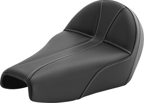 Dominator Seat - Black w/ Silver Stitching - XL &