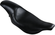Silhouette Full-Length Seat - Smooth - Black - FLH/FLT '02-'07