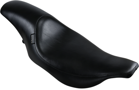 Silhouette Full-Length Seat - Smooth - Black - FLH/FLT &