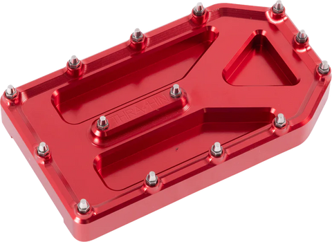 Aggressor Brake Pedal Pad - Red - Touring