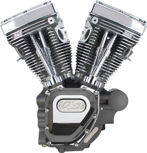 T124 Long Block Engine - Stone Gray - Touring