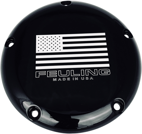 American Derby Cover - Black - Twin Cam