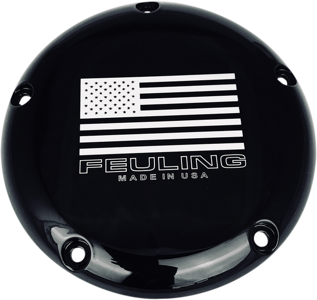American Derby Cover - Black - Twin Cam