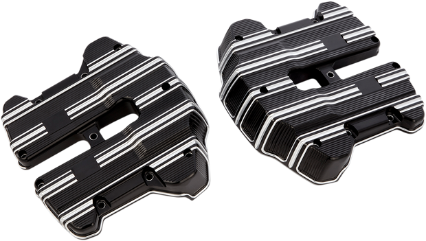 Rocker Box Covers - 10 Gauge - Black