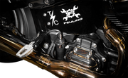 Vented Dipstick - Black - M8 Softail