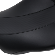 Maverick Daddy Long Legs Seat - Black w/ HR Carbon Fiber Inlay - FL '08-'23